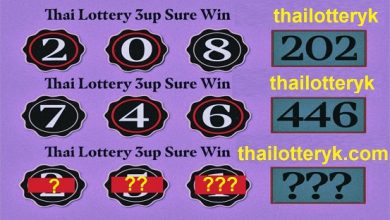 Thai Lottery 3UP Touch New Win Tips